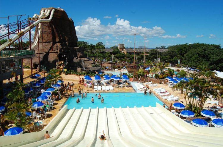 Apartment Spazzio Diroma Com Parque Aquatico Incluso