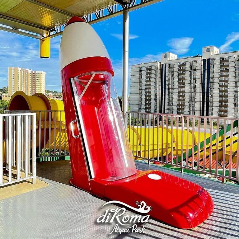 Apartment Spazzio Diroma Com Parque Aquatico Incluso