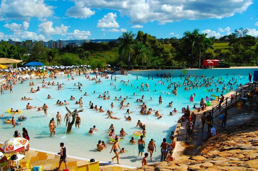 Apartment Spazzio Diroma Com Parque Aquatico Incluso