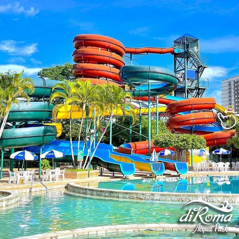 Spazzio Diroma Com Parque Aquatico Incluso * Caldas Novas